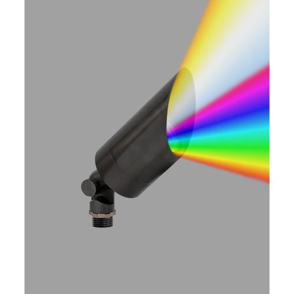 RGBW Color-Changing Short Shroud LED Directional Landscape Uplight