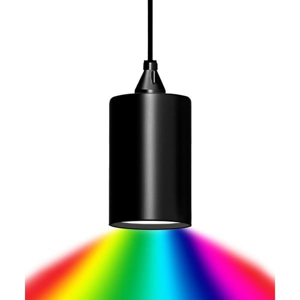 4.5-Inch LED RGBW Color-Changing Cylinder LED Pendant Light