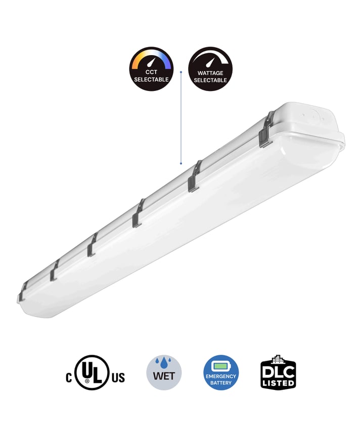 4-Foot Wet Location Linear Vapor Tight LED Light