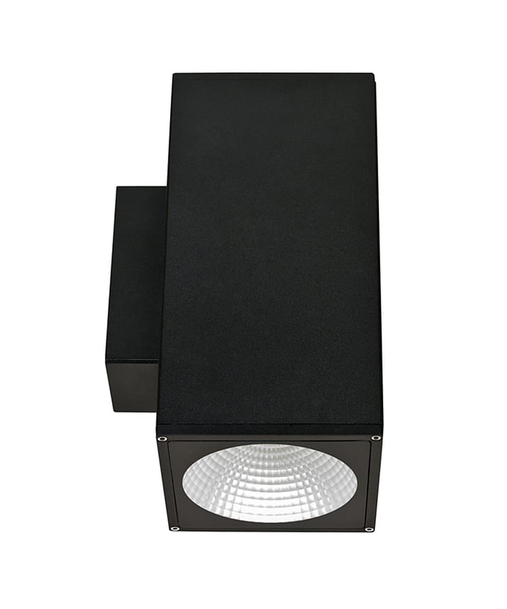 Alcon 11221-DI Pavo Architectural LED 6-Inch Square 2-Direction Wall Mount Light Fixture