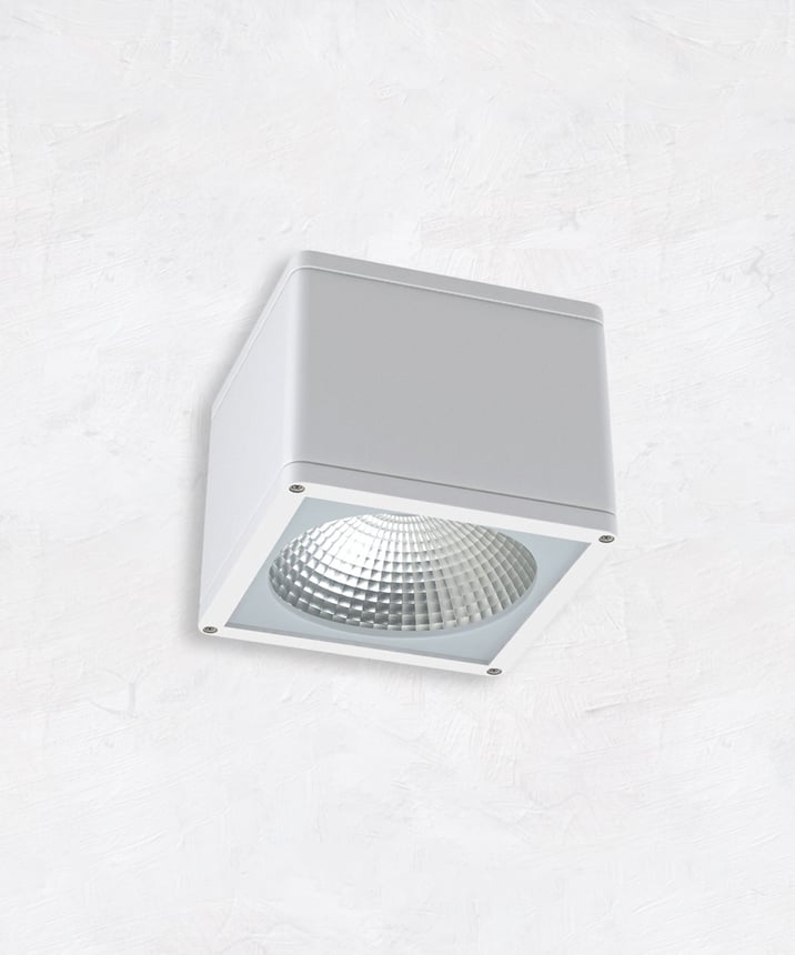 6-Inch Surface-Mounted LED Cube Ceiling Light