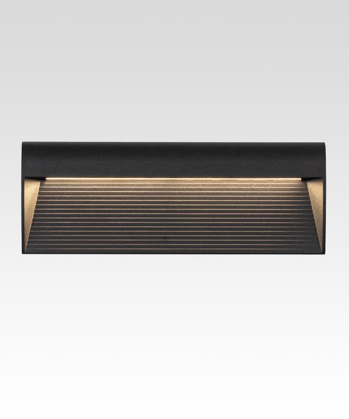 Contemporary Rectangular Outdoor LED Wall Sconce