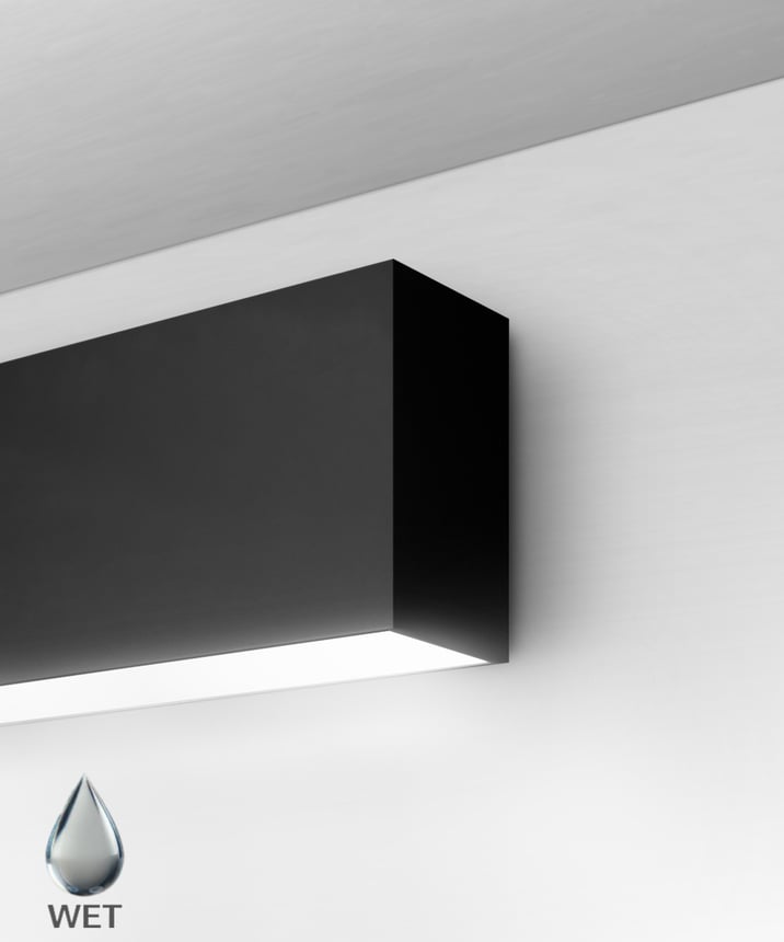 Wet Location 2.5-Inch LED Linear Wall Light