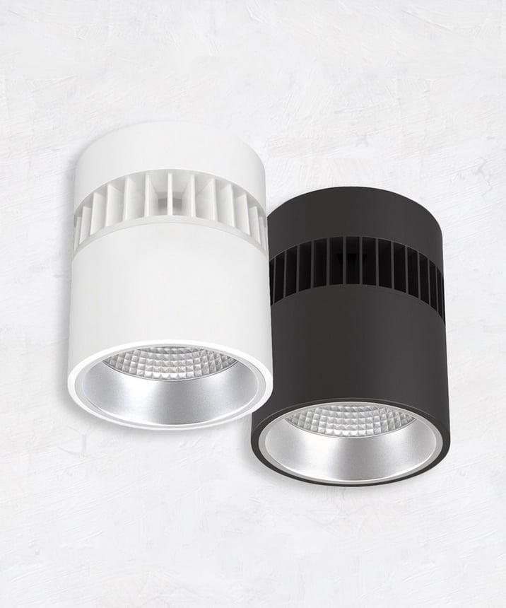 6-Inch LED Surface-Mounted Cylinder Ceiling Light