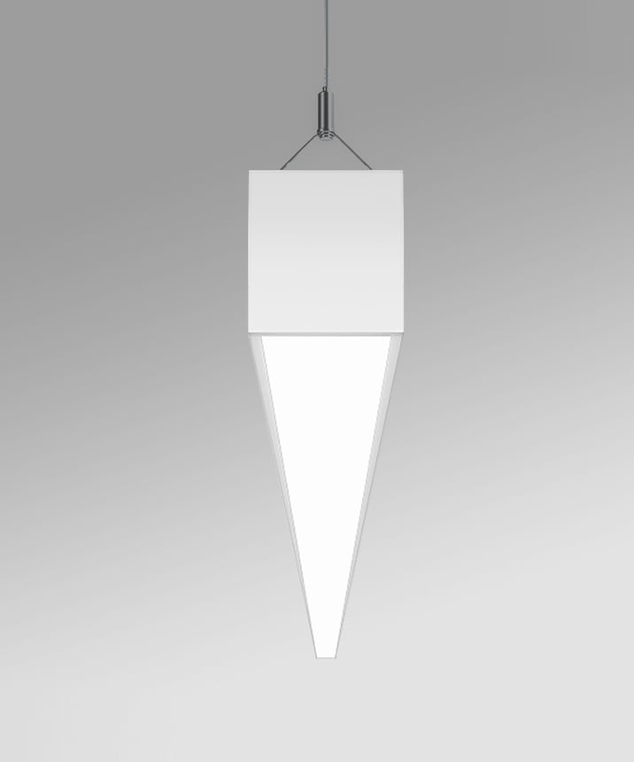 4-Inch Antimicrobial Linear LED Pendant Light