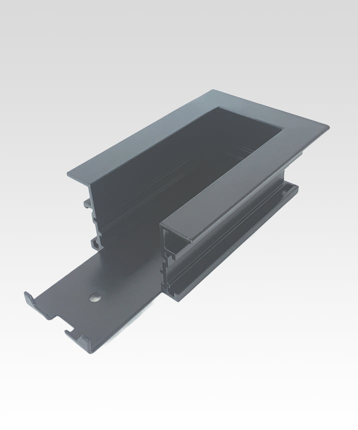 Recessed H Track Lighting End Feed Connector 