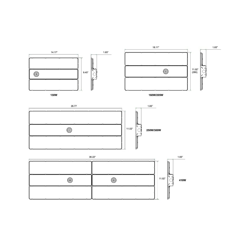 Industrial Linear High Bay LED Light