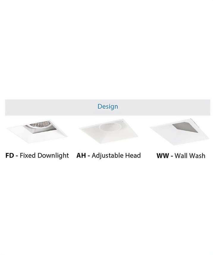 Architectural 2-Head Multiple Recessed LED LIght