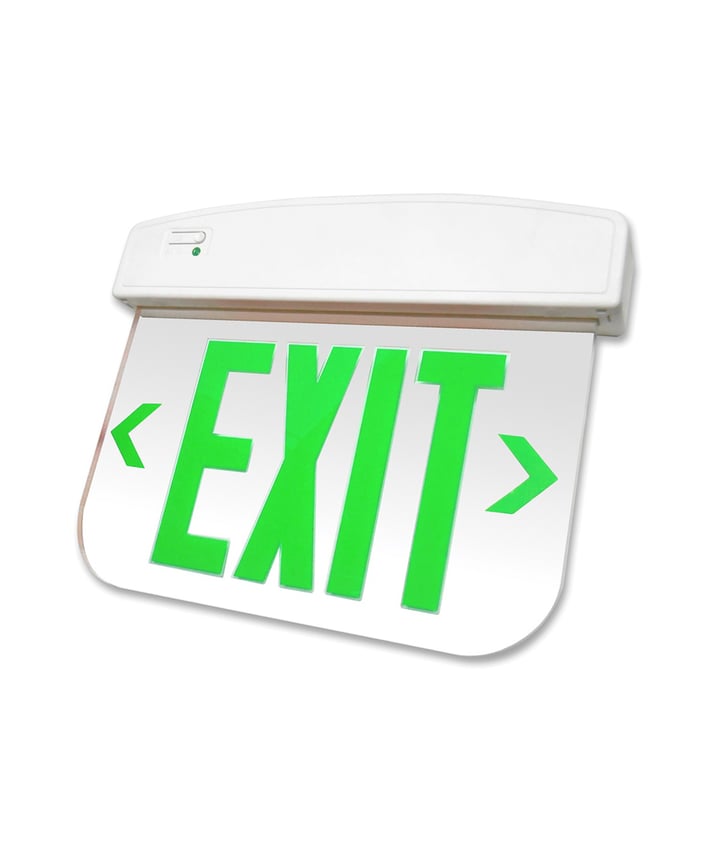 Alcon 16120 Edge Lit LED Exit Sign