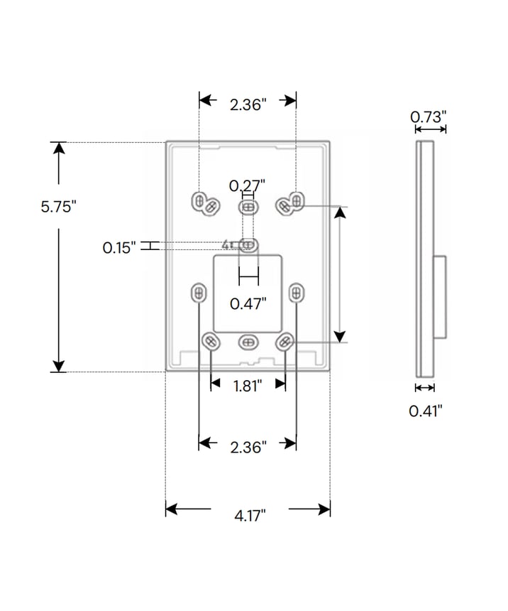 RGBW Color-Changing Multi-Zone DMX Lighting Wall Control