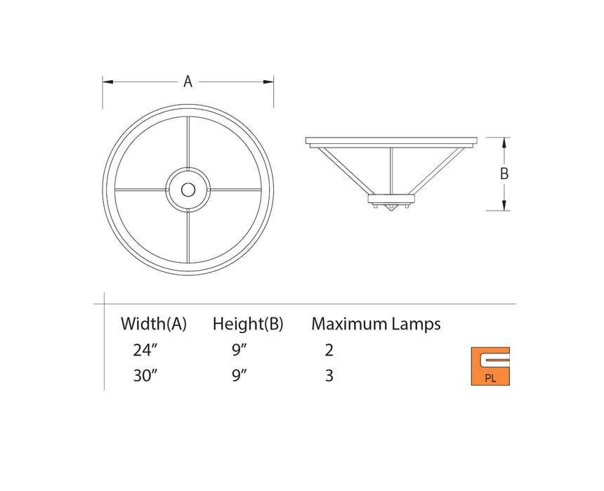 Alcon Lighting 6013 Architectural Surface Mount Office Light Fixture - Fluorescent