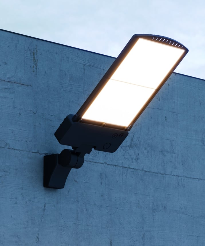 Large Architectural Outdoor LED Area Post Light