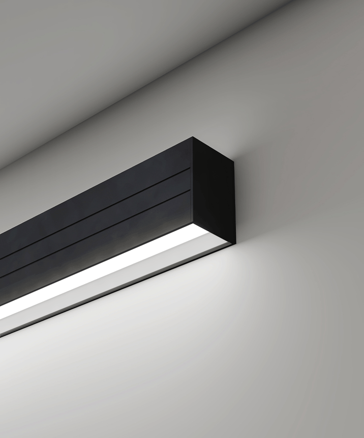 2.5-Inch Regressed LED Linear Wall Light