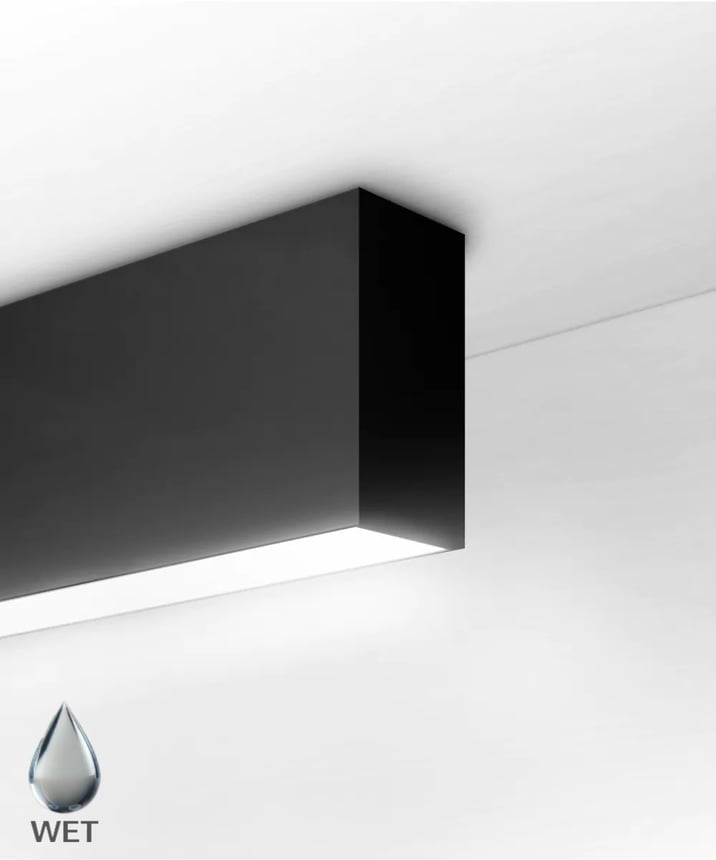 Wet Location 2.5-Inch LED Linear Ceiling Light