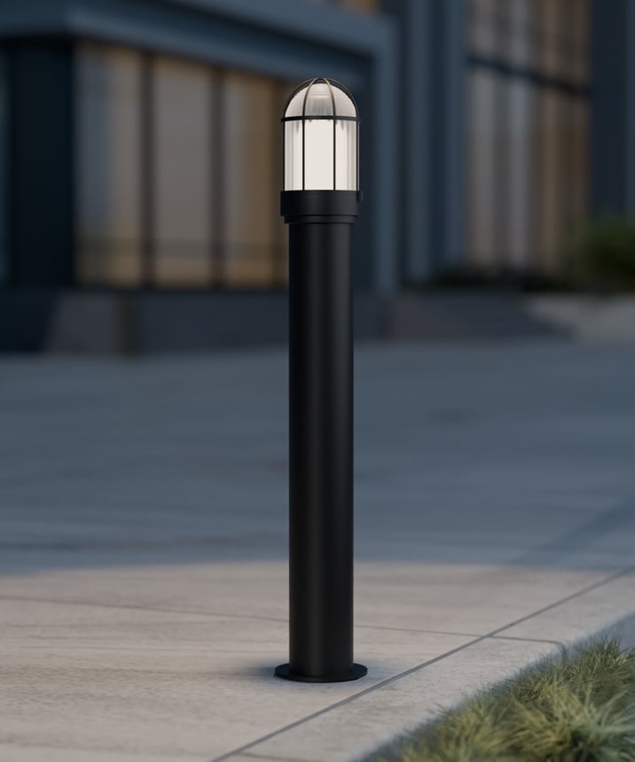 40-Inch Outdoor Bollard LED Pathway Light