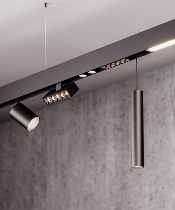 1.5-Inch LED Linear Suspension Modular Lighting System
