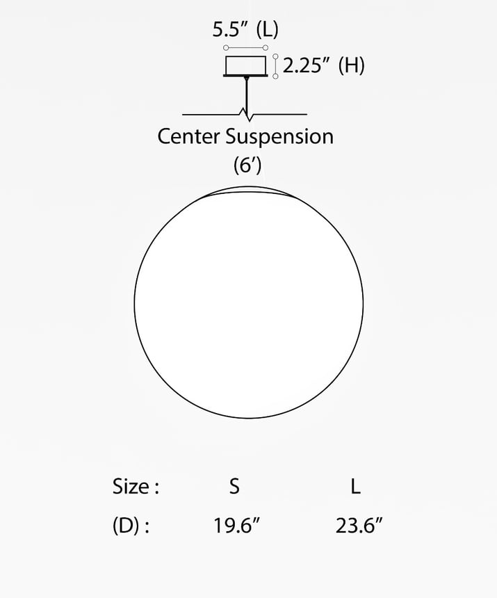 Alcon 12216-P, suspended commercial pendant light shown in white finish and with a flush trim-less lens.