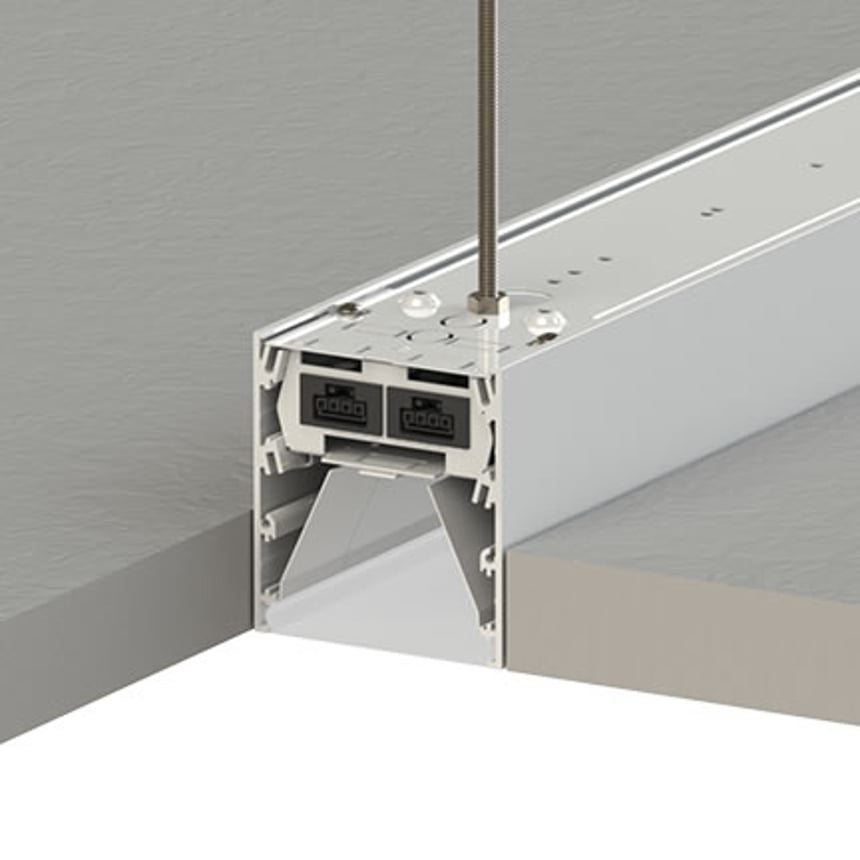 Nulite Lighting Regolo RT4 Trimless Series LED 4 Inch Linear Recessed Light Fixture