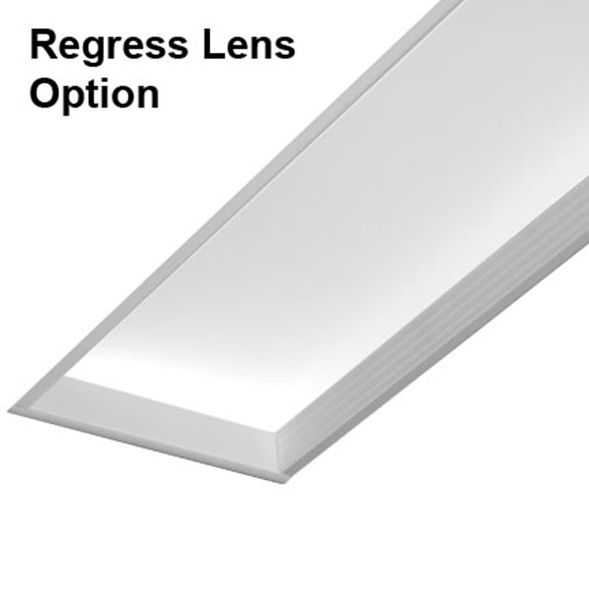 Nulite Lighting Regolo RG4 Grid Series LED 4 Inch Linear Recessed Light Fixture