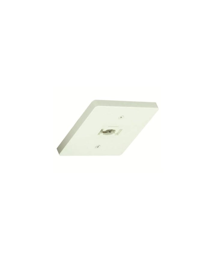 H-Type One-Circuit Track Lighting Square Monopoint Canopy