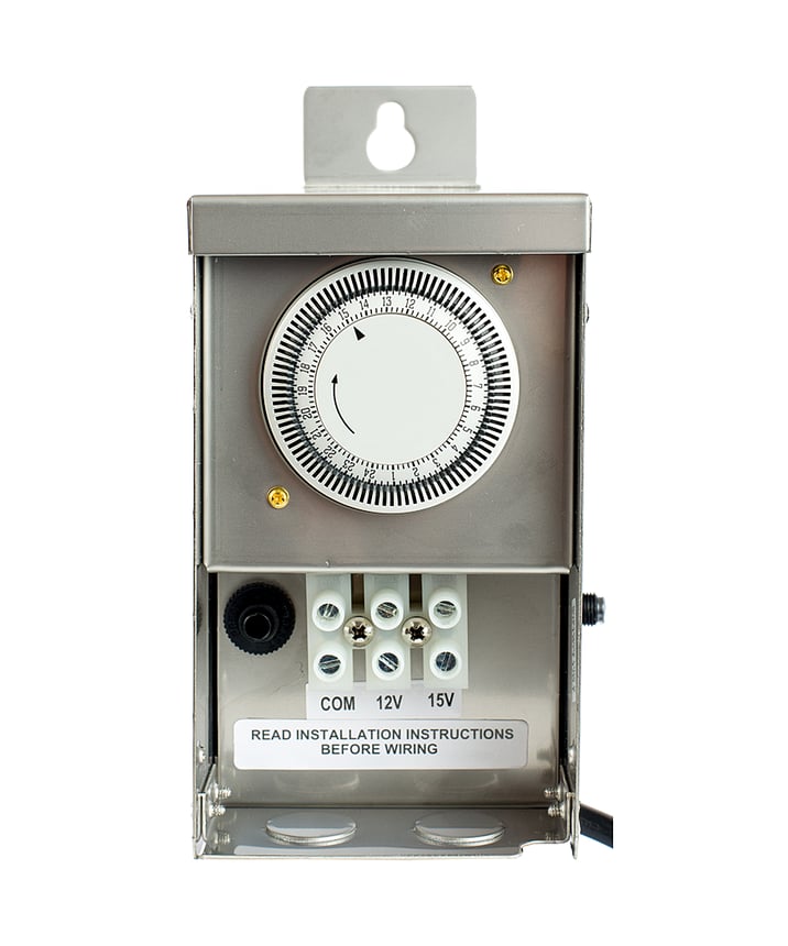 75W 12V/15V AC Multi-Tap Stainless Steel Dimmable Magnetic Low Voltage Transformer