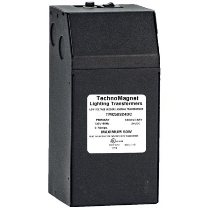 50W 24V DC Dimmable Magnetic Transformer LED Driver Power Supply
