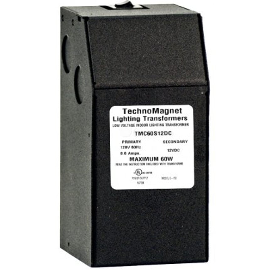 60W 12V DC Dimmable Magnetic Transformer LED Driver Power Supply
