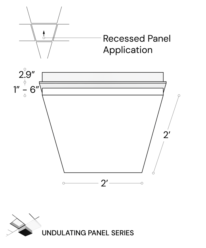 Alcon 11166 LED troffer light by Alcon Lighting.