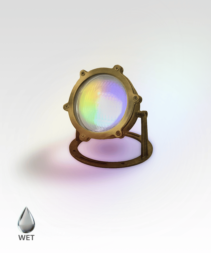 Architectural RGBW Color-Changing Underwater LED Light