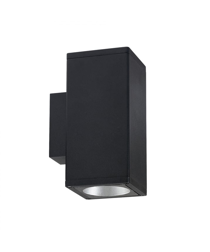 Alcon 11227-DI Pavo Architectural LED 4-Inch Square 2-Direction Wall Mount Light Fixture