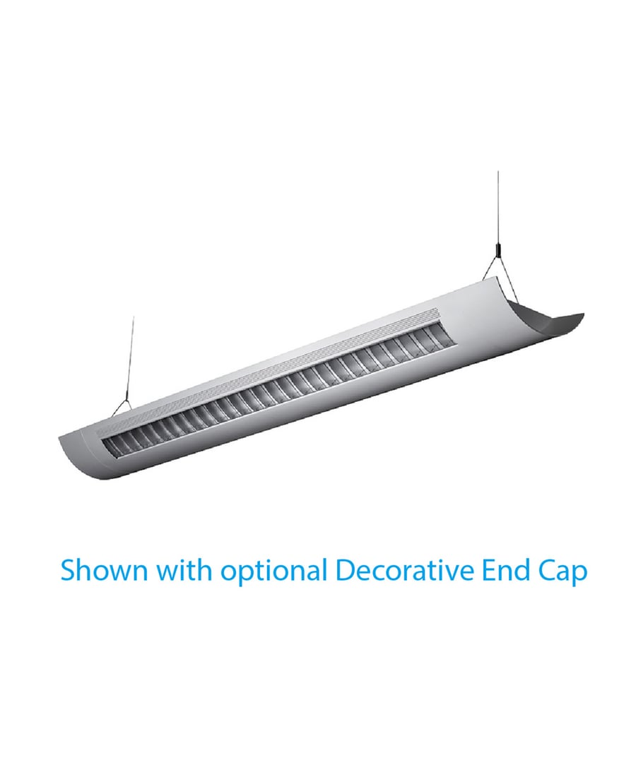 Alcon Lighting Catalina 10106-8  8 Foot T8 and T5HO Fluorescent Architectural Linear Suspended Light Fixture – Uplight (Direct) and Downlight (Indirect)