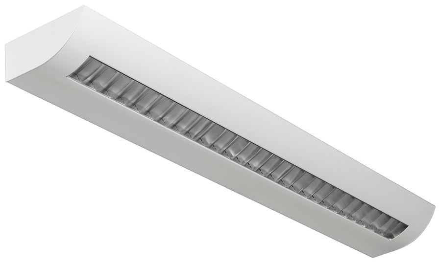Alcon Lighting 6020-3 Fluorescent Indoor Modern Architectural 3 Foot Wall Mount Luminaire - Direct/Indirect Damp Rated