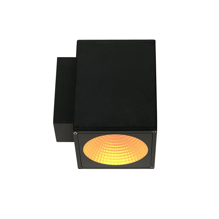 Alcon 11218-TF-SQN6 Pavo Turtle Friendly Dark Sky Architectural Amber LED 6 Inch Square 1-Direction Wall Mount Light Fixture