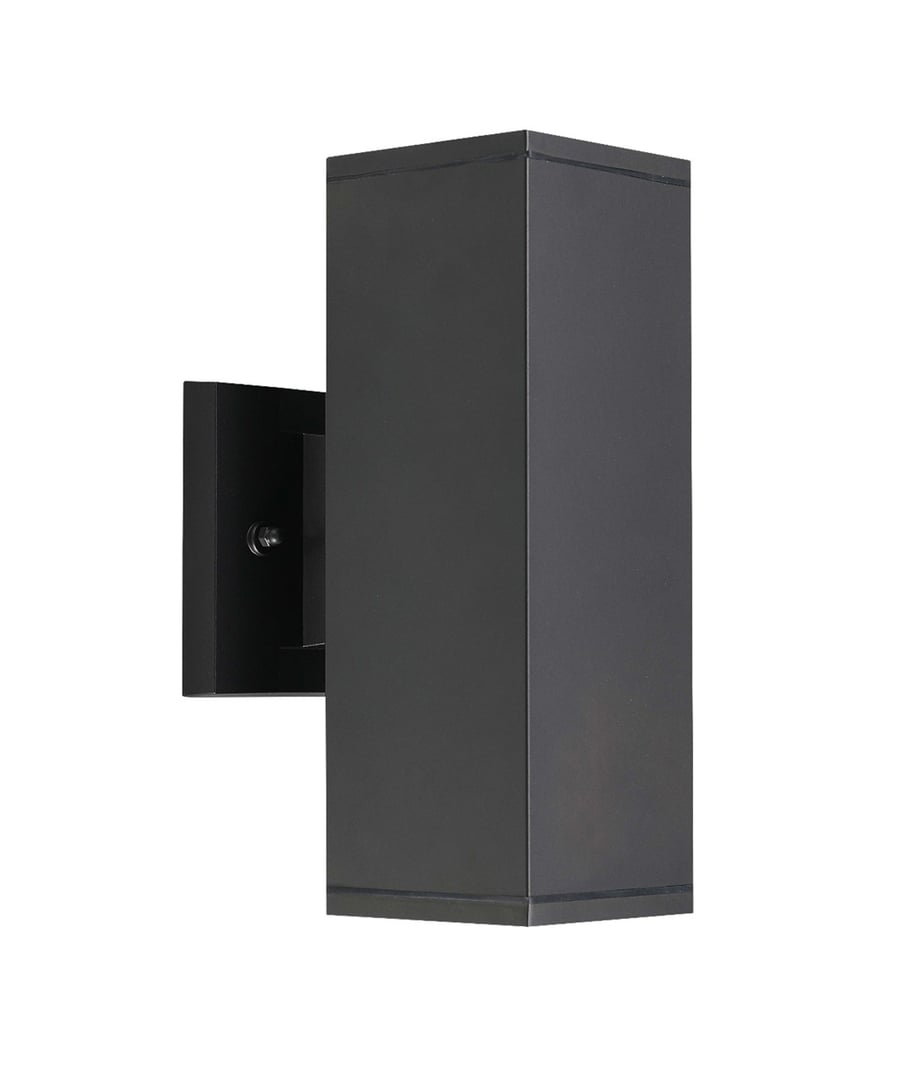 4-Inch Architectural Cube Uplight and Downlight LED Wall Light