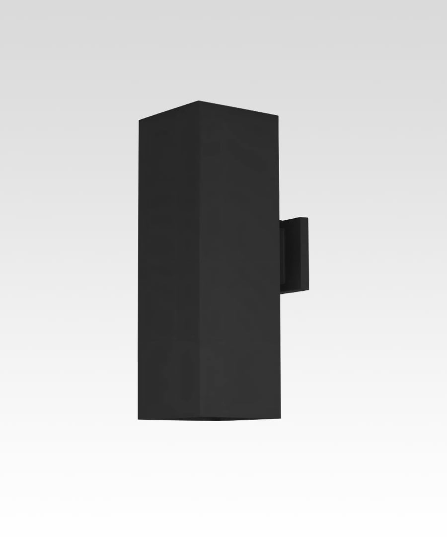 6-Inch Architectural Cube LED Direct/Indirect Wall Light