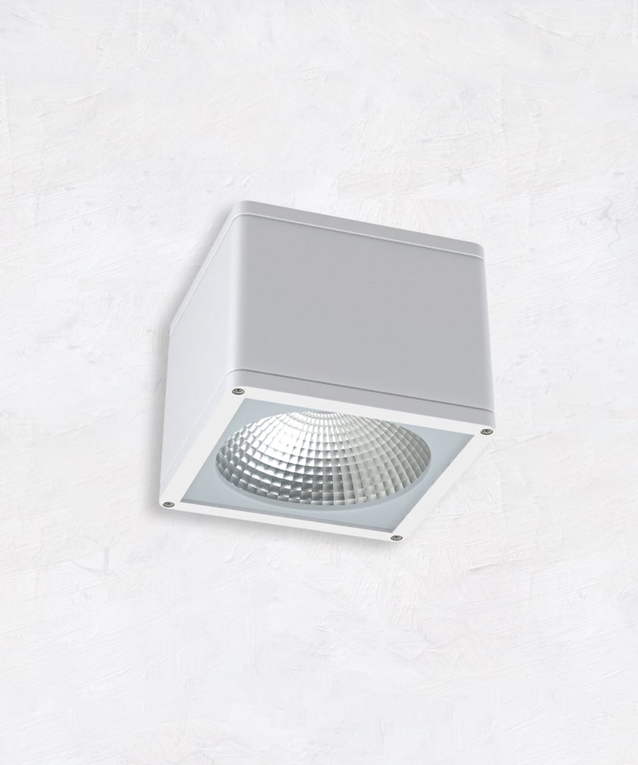 6-Inch Surface-Mounted LED Cube Ceiling Light