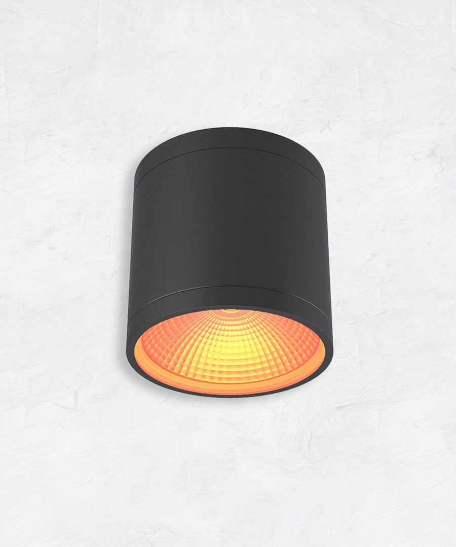 6-Inch Outdoor Turtle-Friendly LED Cylinder Light