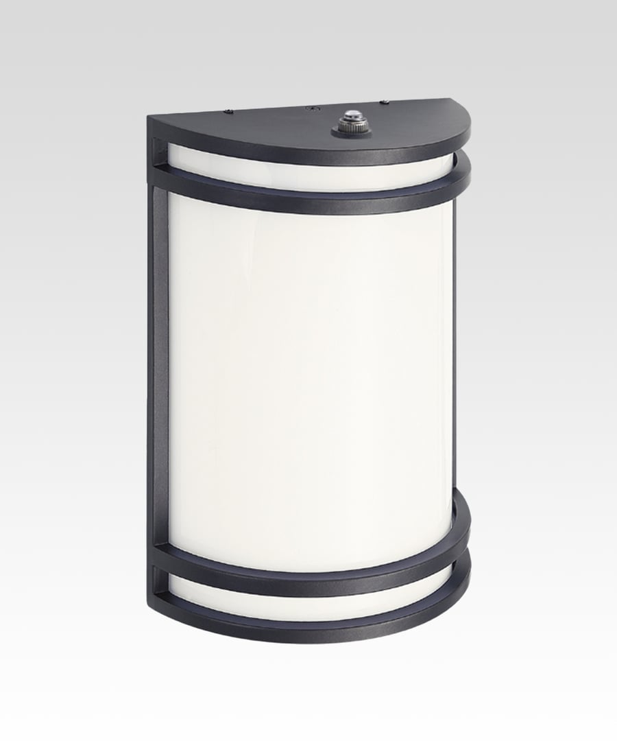 Alcon 11254 Architectural Outdoor LED Frosted Lens Wall Sconce