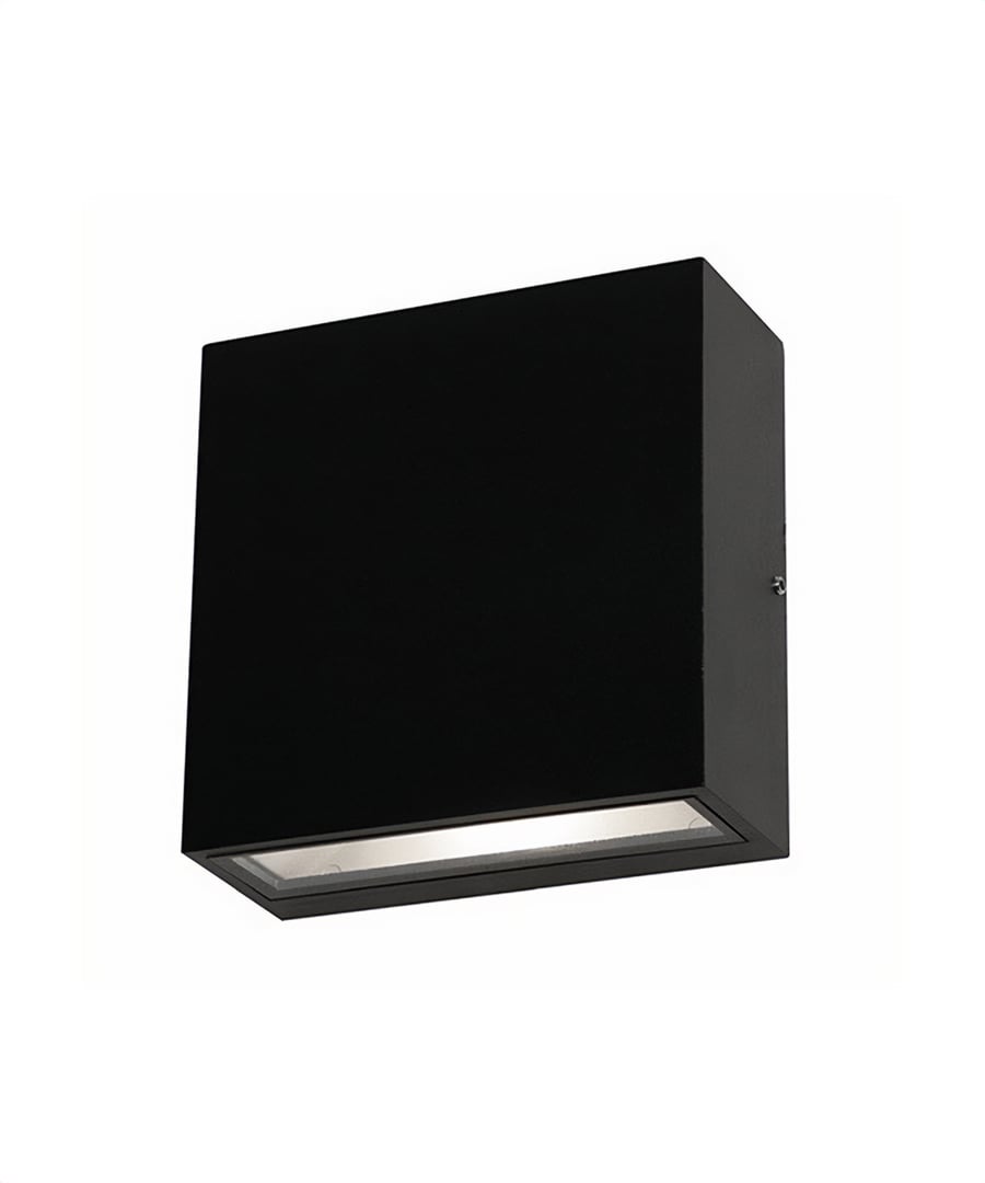 Alcon 11257 Architectural Rectangular Cube Outdoor LED Wall Light