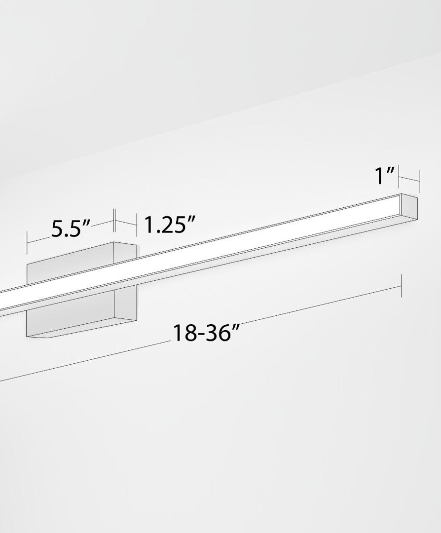 Linear LED Vanity Light Bar