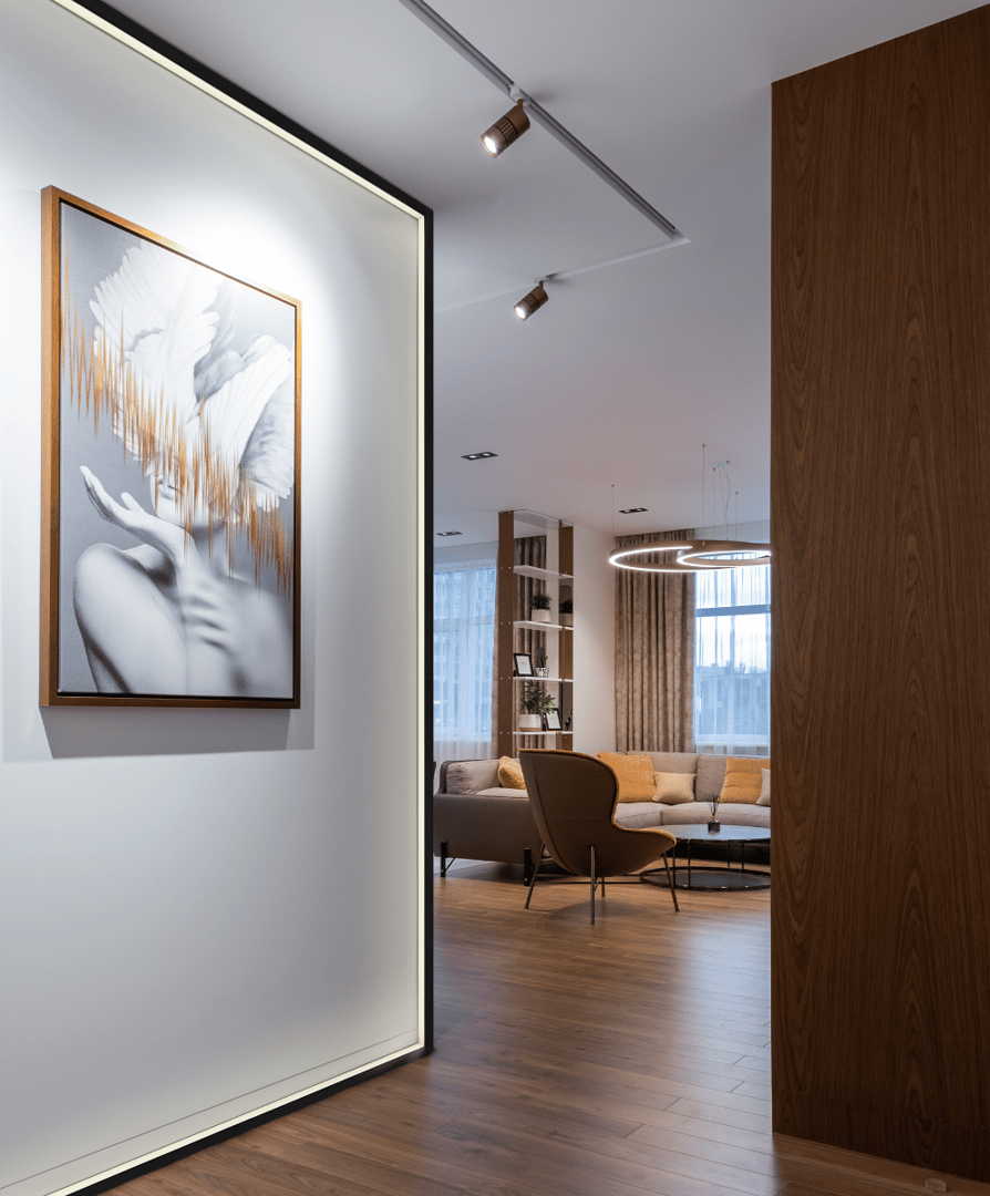 1-Inch LED Linear Wall Light