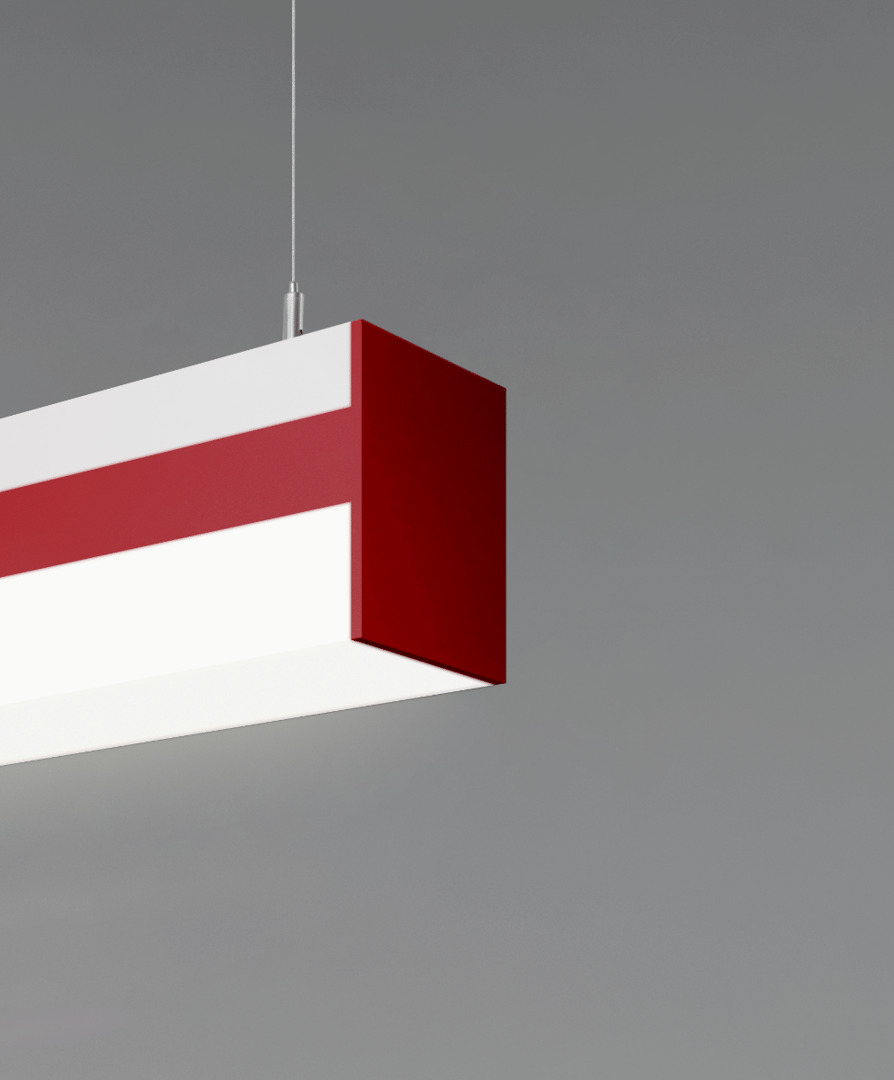 2-Inch Decorative LED Linear Pendant Light