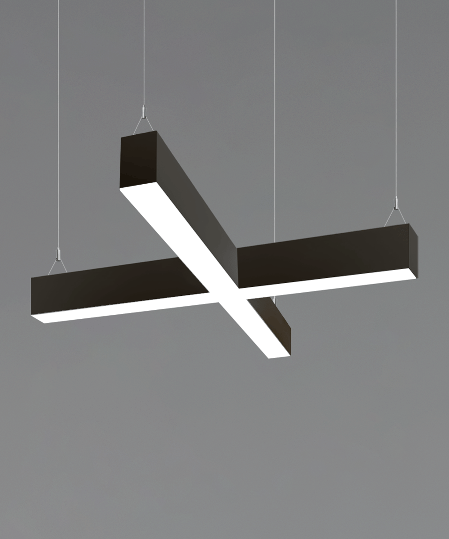 2.5-Inch X-Shaped LED Pendant Light