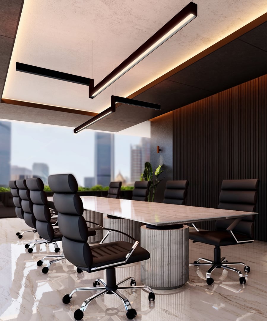 2-Inch Regressed LED 3D Linear Lighting System
