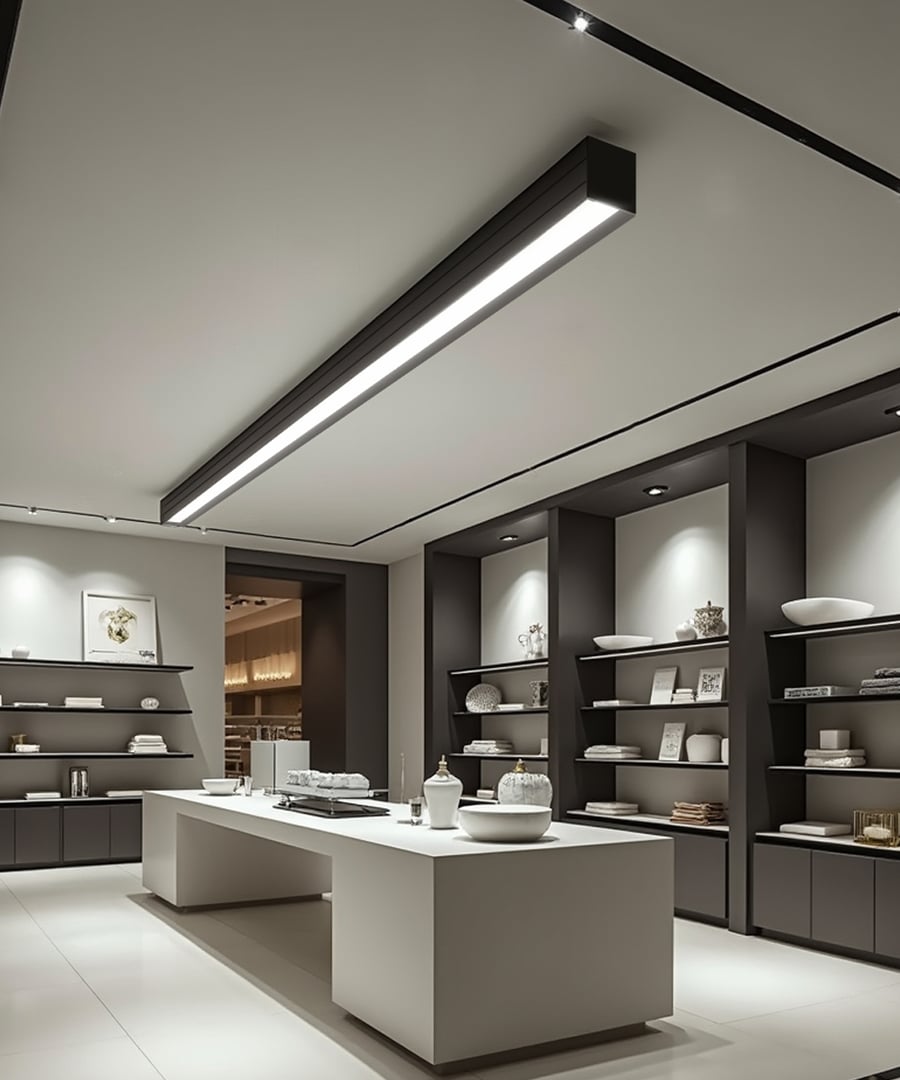 3.75-Inch Regressed LED Linear Ceiling Light