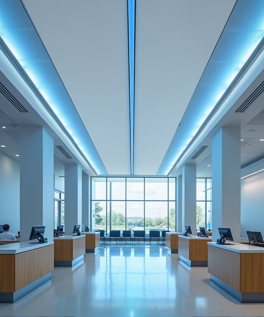 4-Inch RGBW Color-Changing Linear Recessed LED Light