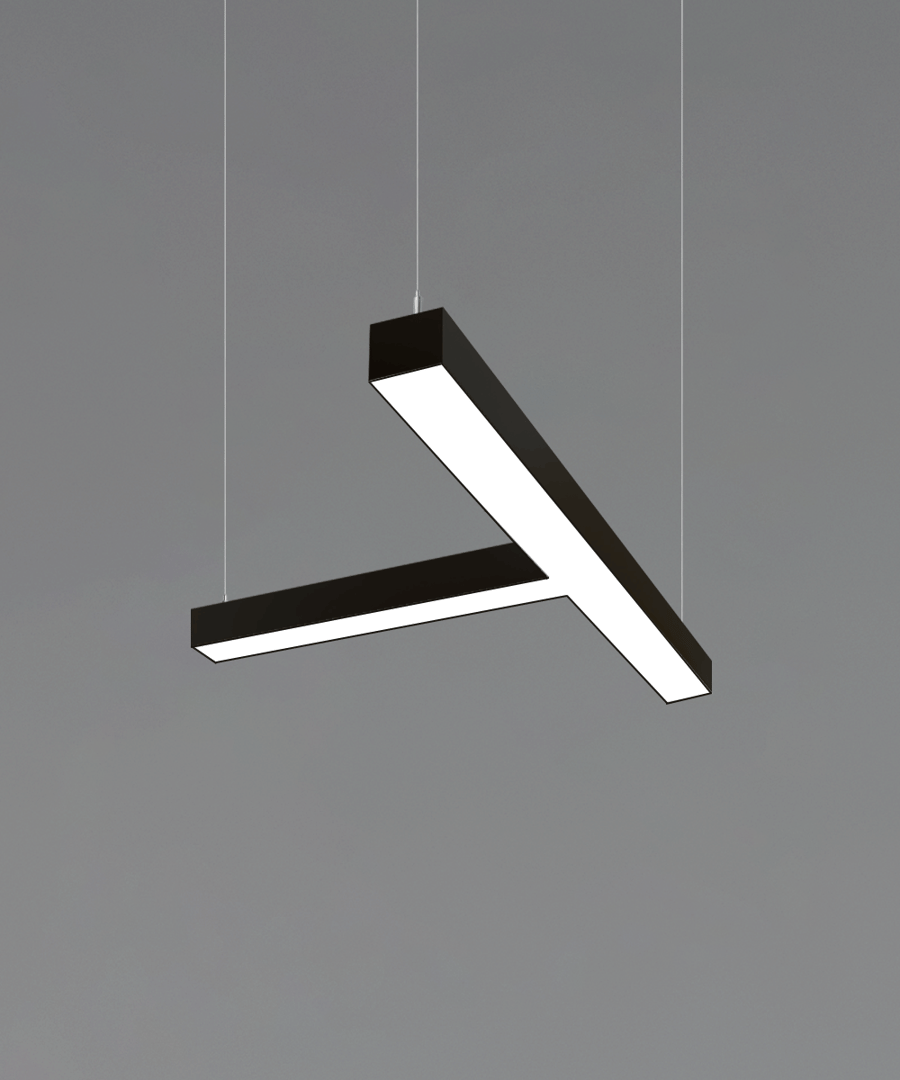 4-Inch T-Shaped LED Pendant Light