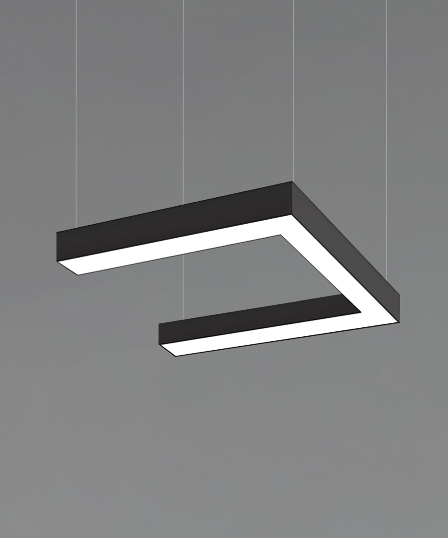 4-Inch U-Shaped LED Pendant Light