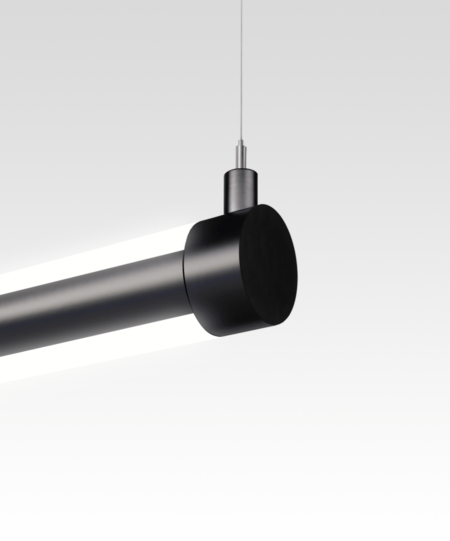 2.5-Inch Rotatable Direct and Indirect LED Linear Tube Pendant Light