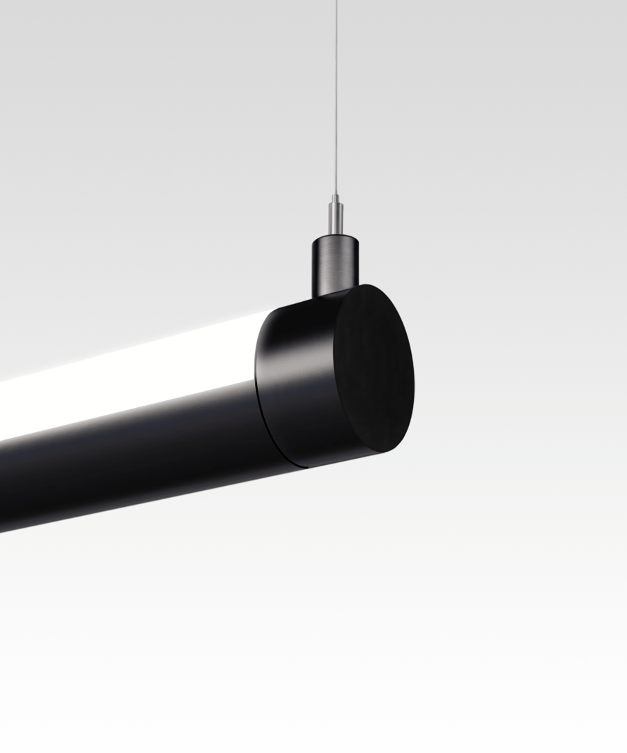 2.5-Inch Rotatable LED Linear Tube Pendant Light